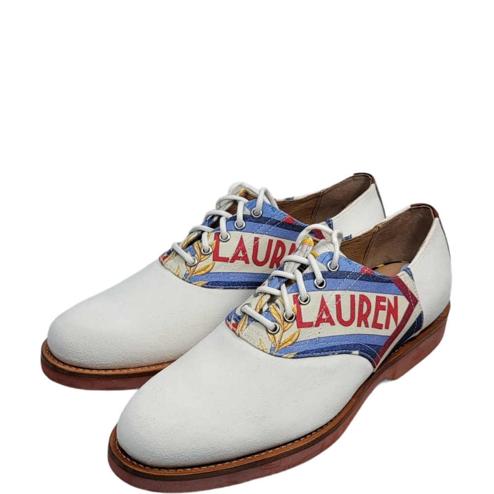 Polo Ralph Lauren Rhett Saddle Oxford shoes NWOT - Picture 3 of 16